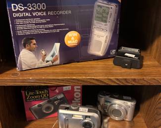 Cameras, Digital Recorder