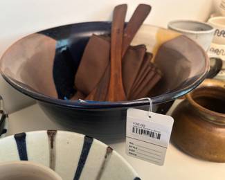 Signed Pottery Bowl