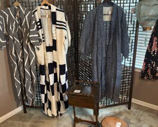 Asian-Inspired Wood Room Divider, Clothing