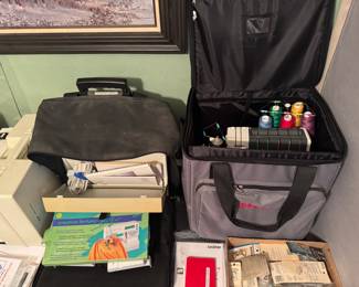 Pfaff Serger Machine and Accessories 