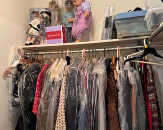 Vintage Dolls, Vintage clothing 