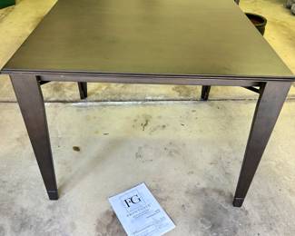 Frontgate Folding Heavy Duty Card Table $95