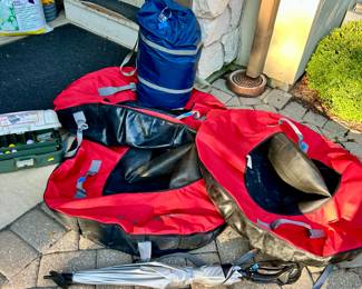 Sierra Design Nomad Tent (used once) $100
LL Bean Tube Rafts $50ea, 3 available