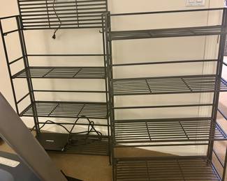 2 Metal fold up shelves  $45ea
