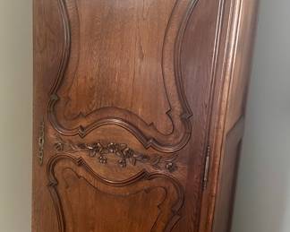 Antique solid wood Armour 
30.5” w x 21d x 70.5h $245
