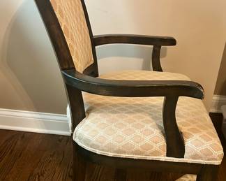 Hickory Furniture Armchair with upholstered Seat & Back $225
