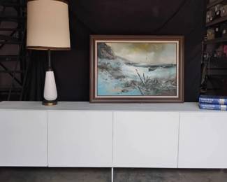 CT342Wooden White Sea Decor