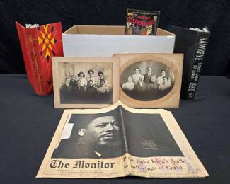 CT394Mystery lot of vintage printed material
