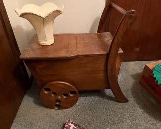 vintage wooden tea cart, rustic serving trolley, retro accent furniture, antique style rolling cart, farmhouse décor.