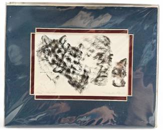 Marita Parisi Alpha Pencil Drawing Art Print, 1997, 29/100