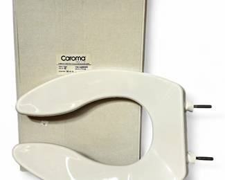 Caroma 326060W Open-Front Commercial Toilet Seat