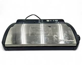 FoodSaver Vertical Flip Stainless Steel Vacuum Sealer V2865