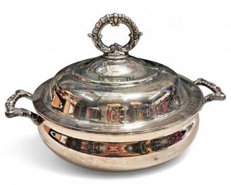 W. M. Rogers Silver Plated Casserole Dish