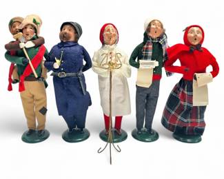 Vintage 5 Byers Choice Carolers Limited figures (1991-1994)