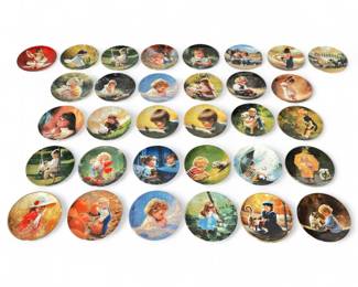 Pemberton & Oakes “Jessica’s Field” Miniature Plate (1993)