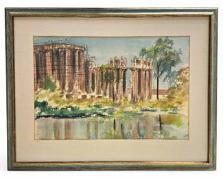 Virginia Kniskern Original Watercolor Painting