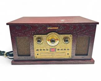 Sylvania SRCD838 5-in-1 Nostalgic Turntable
