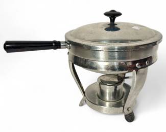 Aluminum Fondue Set with Burner & Lid