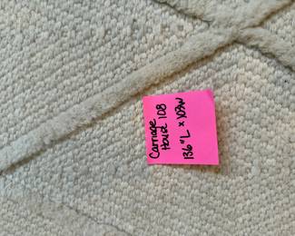 Large Carpet 136" x 103"