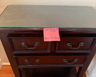 Mahoghany Night Stand 26" x 12" x 31"