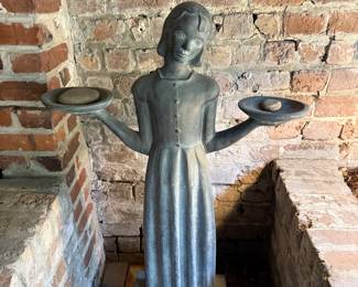 Resin Replica of Bird Girl Statue