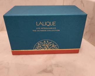 Lalique Les Introuvables Miniature Set of 3