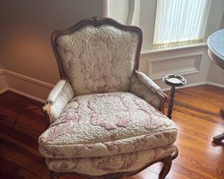 1950’s Louis XV Bergere Armchair Chair. This is a beautiful piece. 