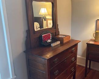  Beautiful oak dresser.  