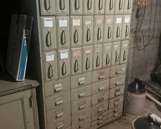 Vintage Industrial Cabinet 