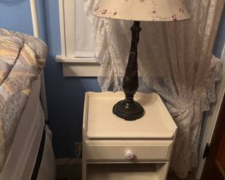 Night Stand and lamp