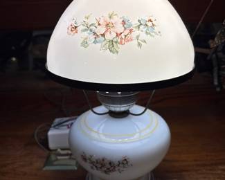 Vintage Hurricane Lamp