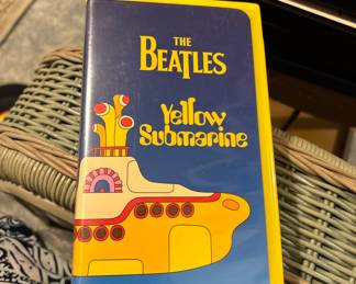 Beatles VHS Yellow Submarine