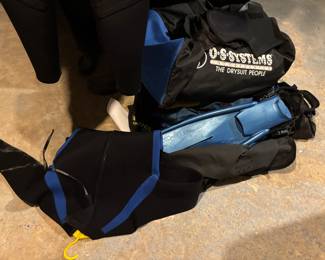 Various bags
Scuba Diving Flippers
