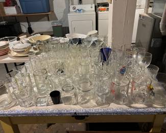 Misc glassware