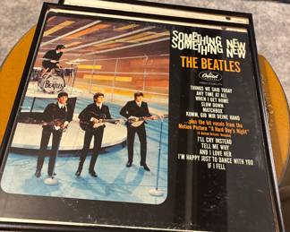 Beatles album and frame
Something New