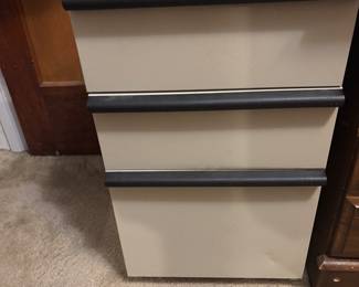 3 drawer file cabinet