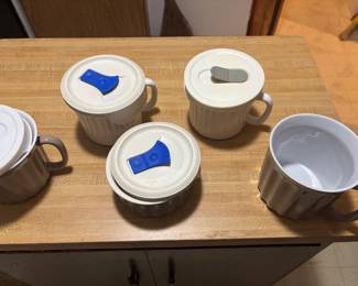 Corning soup mugs