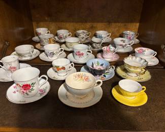 Fine China
Tea Cup and Saucer Collection