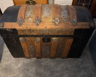 Antique Steamer Trunk
