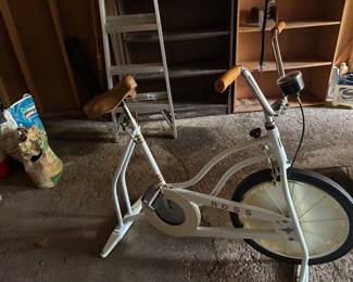 Vintage stationary bike