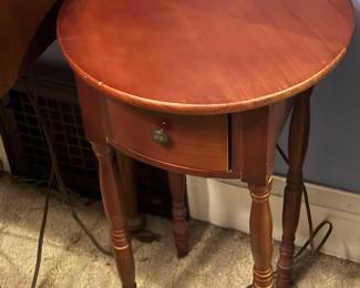 Antique wooden side table