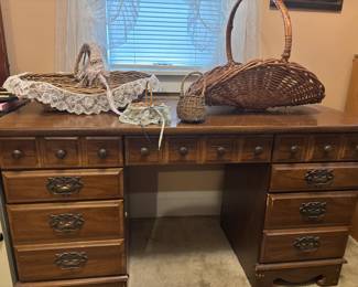 Vintage Wooden Desk