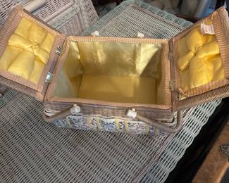 Vintage Sewing Basket