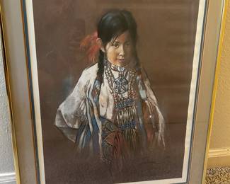 "Quiet Smiles" by Frank Zamora COA
