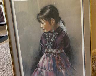 "Little Princess" by Frank Zamora - COA