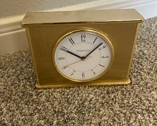 Tiffany and Co. Mantel Clock