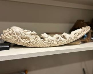 Beautiful Carved Tusk