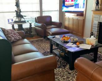 Leather Living Room Set