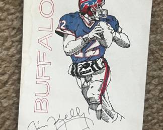 Signed Jim Kelly