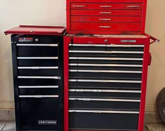 008 002 Large Craftsman Garage Tool Box Set
